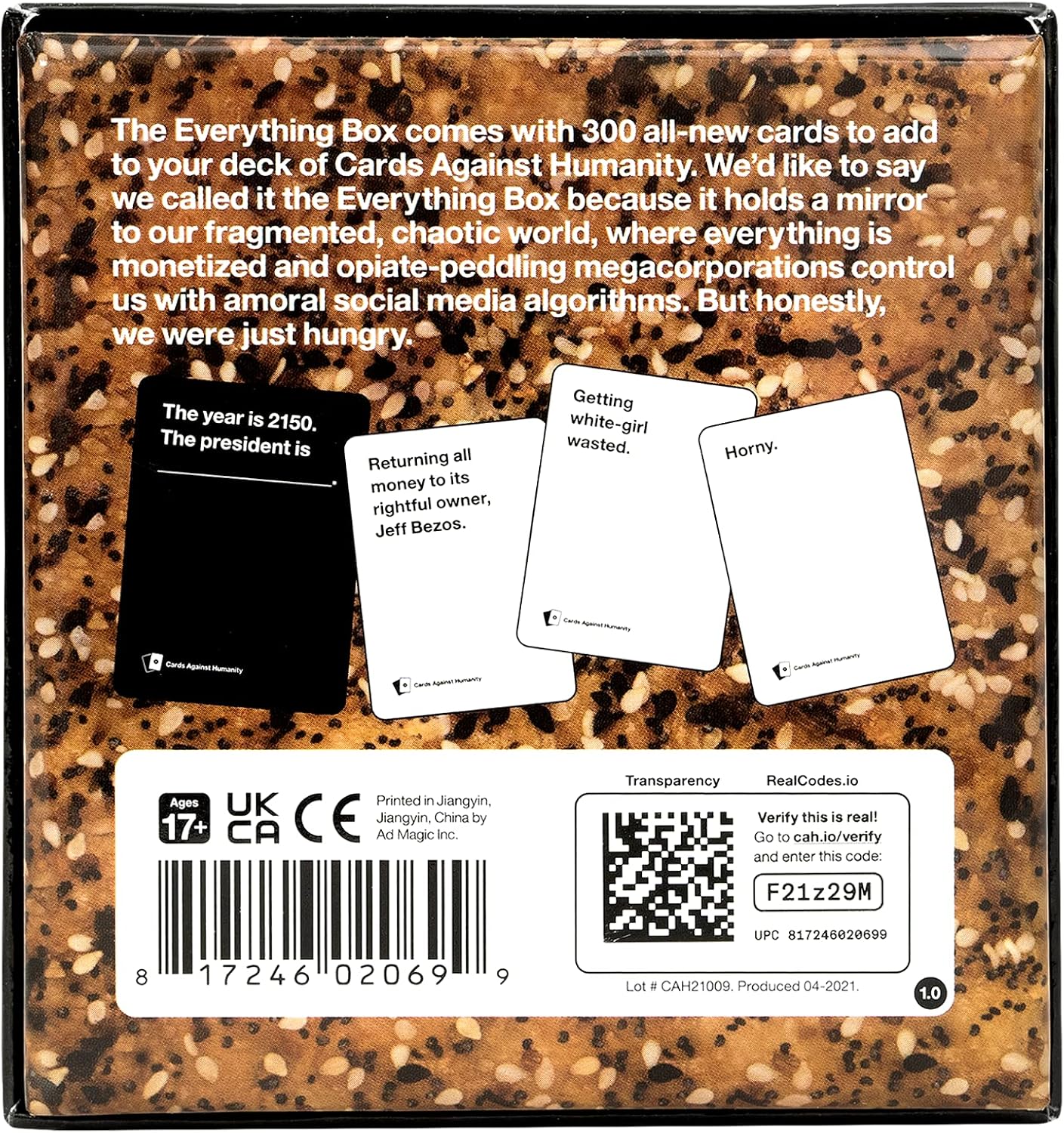 Everything Box for Cards Against Humanity • Big 300-Card Expansion Pack - Image 3